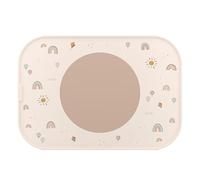 Mepal - Set de Table Mio - Cercle antidérapant maintient Les Objets en Place - Facile à Nettoyer, Le Cercle Peut être retiré - Matériau Robuste - Passe au Lave-Vaisselle - Sunshine & Rainbow