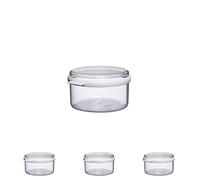 Mepal Stora Boîte Ronde 1.5 l - Blanc (Lot de 4)