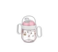 Mepal - Tasse anti-goutte Mio Little Dutch - Étanche - Couvercle transparent pour une utilisation en déplacement - Poignées à prise facile - Bec verseur souple - 200 ml - Fairy Garden