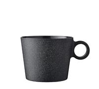 tasse cappuccino bloom 375 ml - pebble black,