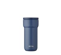 Mepal - Tasse Isotherme Ellipse - 4 Heures Chaudes et 8 Heures Froides - Tasse à Emporter - Convient comme Tasse à Thé et à Café - S'adapte à tous les Porte-Gobelets - 375 ml - Nordic Denim