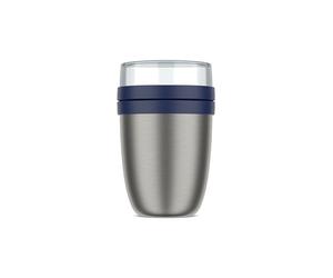 MEPAL Thermo-Lunchpot Ellipse 0,5/0,2l Inox Bleu Vif bleu marine