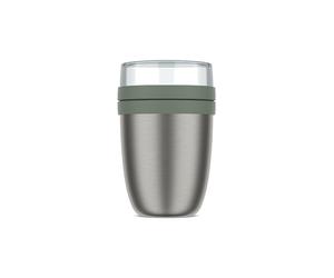 MEPAL Thermo-Lunchpot Ellipse 0,5/0,2l Inox Nord Sauge vert