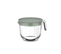 Mepal - Verre doseur en verre + couvercle Chef it - Graduation facile à lire - Passe au four et micro-ondes (sans couvercle) - Verre de haute qualité - Passe au lave-vaisselle - 1000 ml - Nordic sage