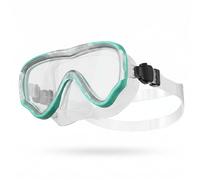 Mepham Lunettes de plongée pour Enfants, Lunettes de Natation et Masque de Snorkeling, Bandeau Silicone Liquide réglable, sans BPA, Anti-buée étanche, adapté aux Petits Visages Enfants et Adolescents