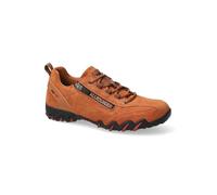 Mephisto Allrounder - Nizar-TEX basket cuir avec membrane Allro-Tex et Fermeture éclair - Lacets - 6,5 EU / 40 coloris CELINO/ORANGE