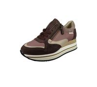 MEPHISTO Baskets basses 'Olimpia' beige / brun foncé / mauve, Taille 40