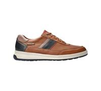 Mephisto - Baskets en cuir à la coupe décontractée - Homme - Chaussures - Brun - Taille: 44 1/2 EU