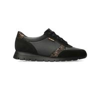 Mephisto - Baskets Ergonomique en Cuir - Noir - Femme - Chaussures - Noir - Taille: 40 1/2 EU