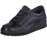Mephisto Baskets pour Femme, Chaussure sablée Noire, 37.5 EU