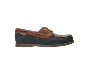 Mephisto Boating Pantoufles pour homme, bleu foncé, 43 EU