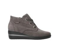 Mephisto - Bottine Grise en Daim - Coupe Large - Femme - Chaussures - Gris - Taille: 35 EU