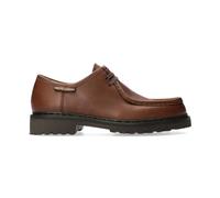 Mephisto - Chaussure à Lacets Fait Main - Marron Foncé - Homme - Chaussures - Brun - Taille: 42 EU