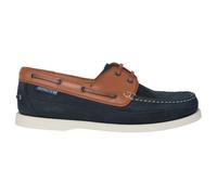 Mephisto - Chaussures Bateau Bleues - Cuir Nubuck de Haute Qualité - Homme - Chaussures - Bleu - Taille: 44 EU