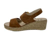 Mephisto CONFORTABLE Y ELEGANTE SANDALE FEMME NASMA NUBUCK MARRON talla 39