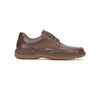 Mephisto Douk Chaussures Homme Marron Cuir Verni Semelle Fixe Large