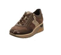 Mephisto, Elisia VF./VP., Femme Basket_Mode_Basse Marron bi-matière