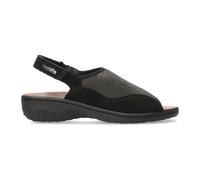 Mephisto, Femme, Chaussures, Noir, Taille: 37 EU Sandale confortable pour femmes Gisella