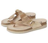 Mephisto Femme Helen Metallic Leather Light Sand des Sandales 38 EU