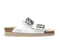 Mephisto Femme Hester Metallic Leather Silver Des Sandales 38 EU