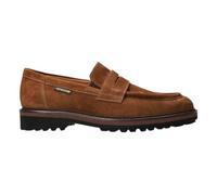 Mephisto - Fermeture mocassins Buck marron en cuir - Hauteur du talon - 1,5, marron, 44 EU