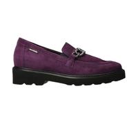 Mephisto - Fermeture mocassins Orleana Violet en cuir - Hauteur du talon - 1,5, Violet, 38 EU