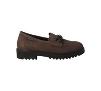 Mephisto - Fermeture mocassins Salka marron en cuir - Hauteur du talon - 1,2