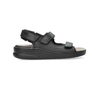 Mephisto, Homme, Chaussures, Noir, Taille: 41 EU Sandale large en cuir noir