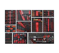 Mephisto Kit d’inserts outillage 11 pièces, Coffret rangement visible