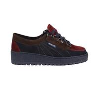 Mephisto - 'Lady' Basket à Lacets - Mélange Bleu Foncé - Femme - Chaussures - Multicolore - Taille: 35 EU
