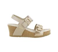 Mephisto - Lissandra Wedge Sandal - Femme - Chaussures - Jaune - Taille: 41 EU