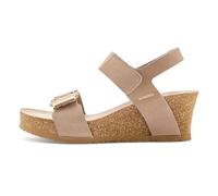 Mephisto - Lissia Wedge Sandal - Femme - Chaussures - Beige - Taille: 36 EU