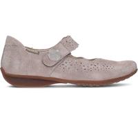 Mephisto Mobils Ballerine Femme Fabienne Cuir Souple Light Taupe (Système Taille Chaussures EU, Adulte, Femme, Numérique, Moyen, 38.5)
