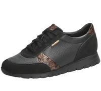 Mephisto Mobils by, Dalilha Bucksoft/Houston, Femme Basket_Mode_Basse Noir Brillant