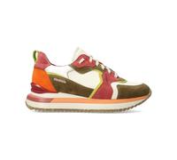 Mephisto Mobils by, Janel VE./S., Femme Basket_Mode_Basse Kaki bi-matière