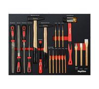 Mephisto Outils Lime, Marteau, Poinçon Etc. En Look Carbone Inlay Doux