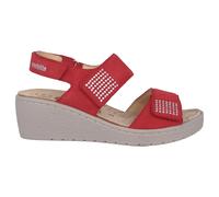 Mephisto - Sandale Rouge Large - Pam Spark - Femme - Chaussures - Rouge - Taille: 42 EU
