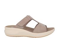 Mephisto - Sandales compensées en cuir nubuck - Femme - Chaussures - Beige - Taille: 35 EU