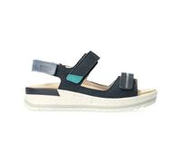 Mephisto - Sandales ergonomiques à largeur confortable - Femme - Chaussures - Bleu - Taille: 37 EU