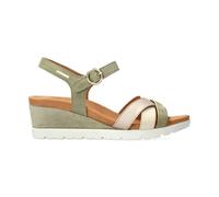 Mephisto - Sandalette en daim vert- chic et classique - Femme - Chaussures - Vert - Taille: 41 EU