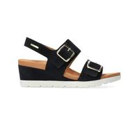 Mephisto - Sandalie compensée bleue - Ysabel - Femme - Chaussures - Bleu - Taille: 39 EU