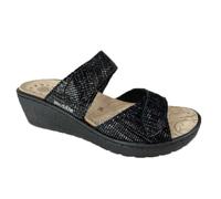 Mephisto - Tongs - Femme - Chaussures - Noir - Taille: 37 EU