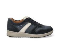 Mephisto VITO Bleu Chaussures À Lacets En Daim Semelle Fixe