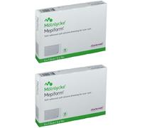 Mepiform® Pansement auto-adhésif siliconé Anti-Cicatrice 5 cm x 7,5 Pansement(S) 2x5 pc(s)