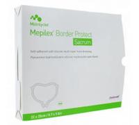 Mepilex Boder Sacrum Protect Pansement Hydrocellulaire Siliconé 16 x 20 cm x 10 - Pansements hydrocellulaires - Pharmacie en ligne LaSante.net