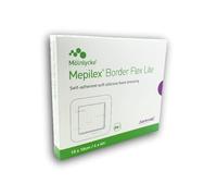 MEPILEX Border Flex Lite Lot de 5 pansements en mousse 10 x 10 cm