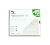 Mepilex Pansements Border Flex – silicone souple auto-adhésif 15 x 15 cm – Lot de 5
