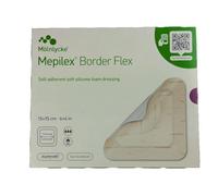 Mepilex Border Flex rectangulaire 15x15cm 5 Pièces
