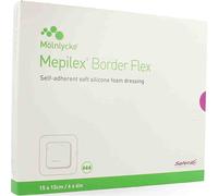 Mepilex Border Flex Pansement 15x15cm 5uts