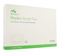 Mepilex Border Flex rectangulaire 15x20cm 5 Pièces